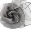 Tissu Mariage Organza Argent Ar che