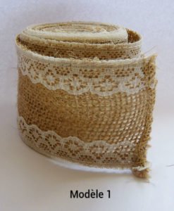 Toile de Jute Rouleau Mariage