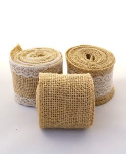Toile de jute Mariage