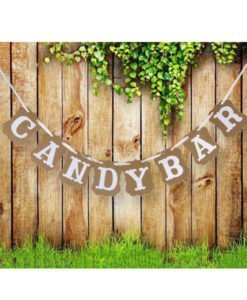 Banderole Guirlande Baniere Mariage Candy Bar