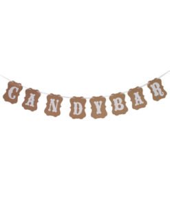 Banderole Guirlande Baniere Mariage Candy Bar