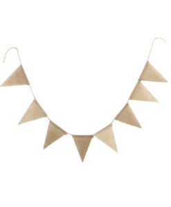 Banderole Guirlande Baniere Mariage en Jute