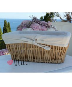 Panier pour éventail mariage