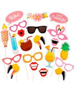 Photobooth Tropical Mariage 21pieces