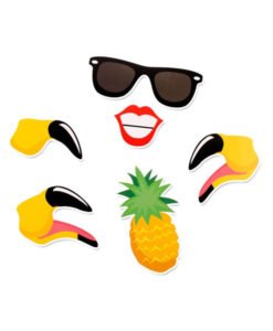 Photobooth Tropical Mariage 21pieces