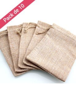Sacs Toiles de Jute Mariage