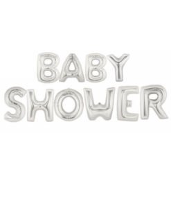 Ballon Baby Shower Argent