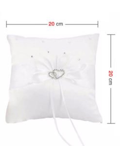 Coussin Porte Alliance Blanc