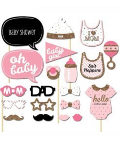 Photobooth Babyshower 20 Pièces