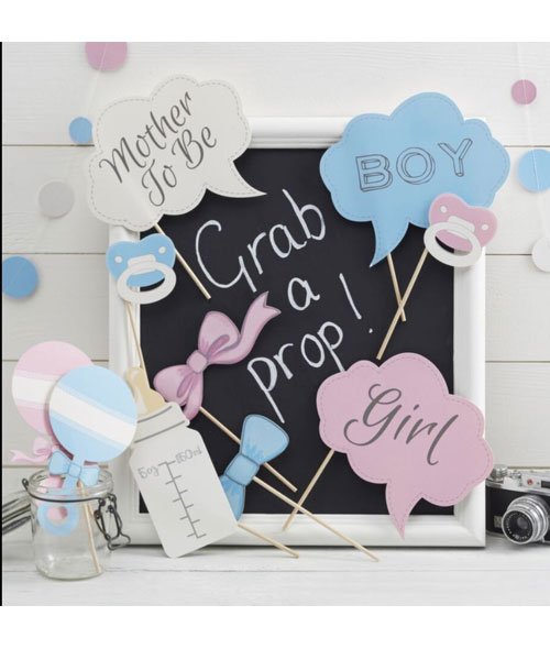 Baby Shower Decoration Fille GarçOn, Ballon Baby Shower Mixte Or