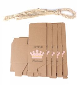 Boite Carton Baby Shower Fille