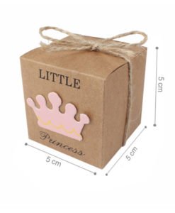 Boite Carton Baby Shower Fille