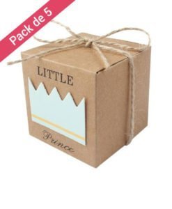 Boite Carton Baby Shower Garçon