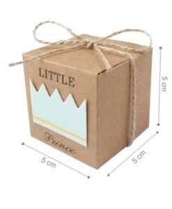 Boite Carton Baby Shower Garçon