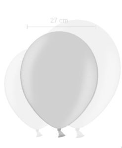 Ballon Argent 27 cm