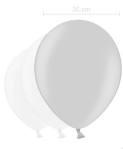 Ballon Argent 30 cm
