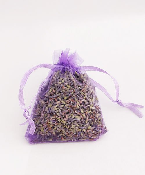 10 Sachets Violet avec Lavande pour Mariage - Bonheur Ecologique