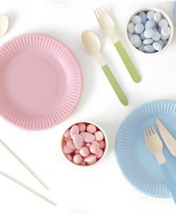 Assiettes en carton mixte