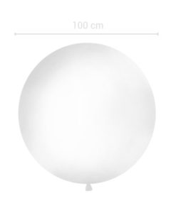 Ballon XXL 100 Cm Blanc