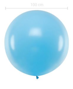 Ballon XXL 100 cm Bleu