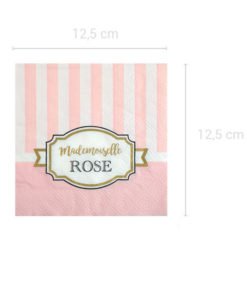 Serviettes Papier Roses Collection Chou