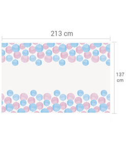 Nappe Plastique Gender Reveal Baby Shower