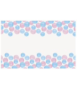 Nappe Plastique Gender Reveal Baby Shower