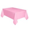 Nappe Plastique Rose Rectangulaire