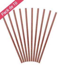 Pailles Rose Gold