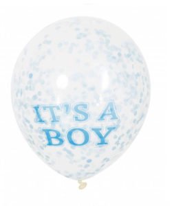 Ballons Confettis It s a boy