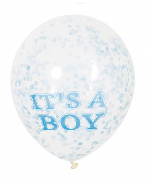 Ballons Confettis It s a boy