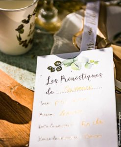 Carte Pronostique Baby Shower