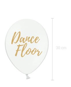 Ballon Blanc Dance Floor Mariage