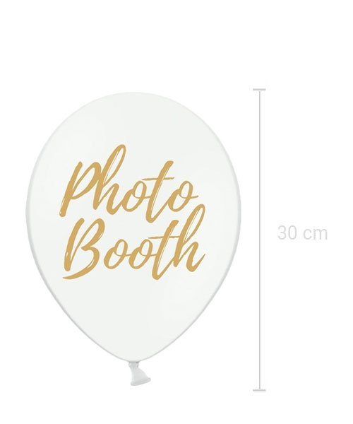 Ballon Blanc Photoboth Mariage