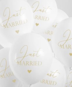 Ballon Mariage Just Married