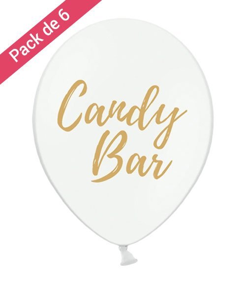 Ballons pour Candy Bar Mariage