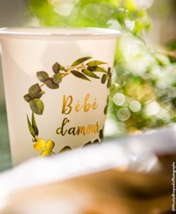 Gobelets Baby Shower Bébé d'amour