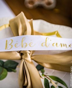 Ruban Baby Shower Bébé d'Amour