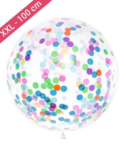 Ballon XXL Confettis Mix