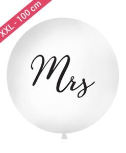 Ballon XXL Mrs Noir