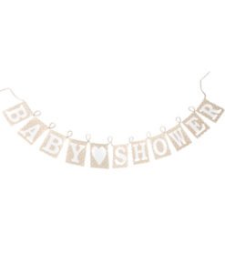 Guirlande Babyshower Lin Jute