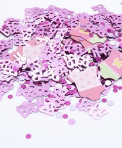 Confettis Baby Shower Fille