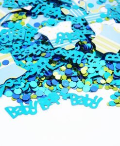 Confettis Baby Shower Garcon