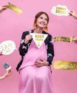 Photobooth Or pour Baby Shower