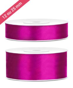 Ruban Fushia Satin