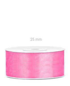 Ruban Rose Satin 25 mm