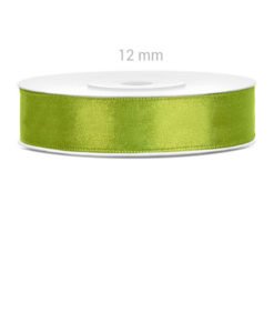 Ruban Vert Satin 12 mm