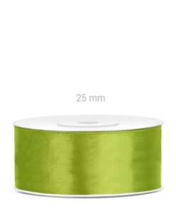 Ruban Vert Satin 25 mm