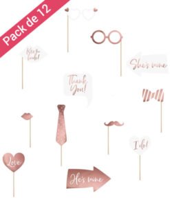 Photobooth Mariage Rose Gold