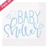 Serviettes papier Baby Shower garçon